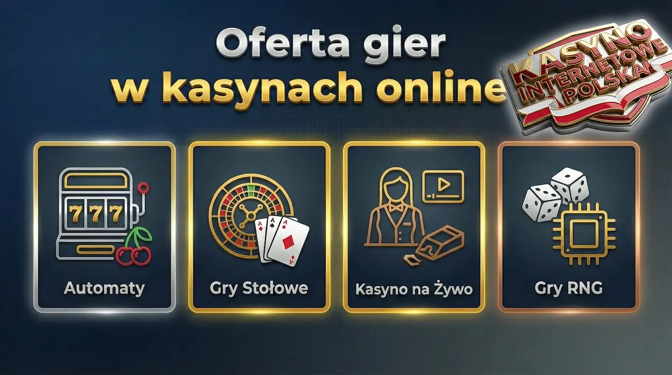 biblioteka gier oferowanych przez kasyna online
